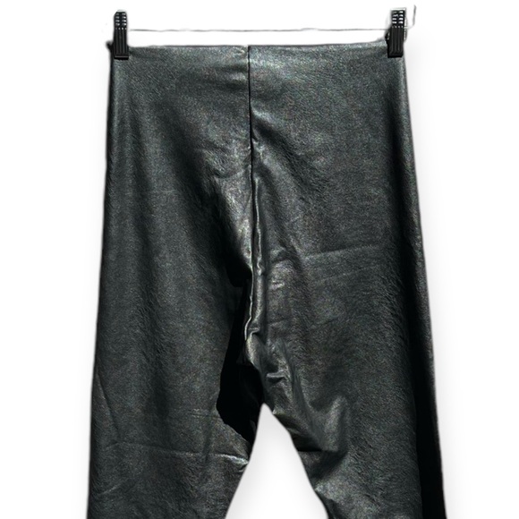 🌻NEW w.tags COMMANDO Black Perfect Control Faux Leather Leggings Size Large - Picture 10 of 16